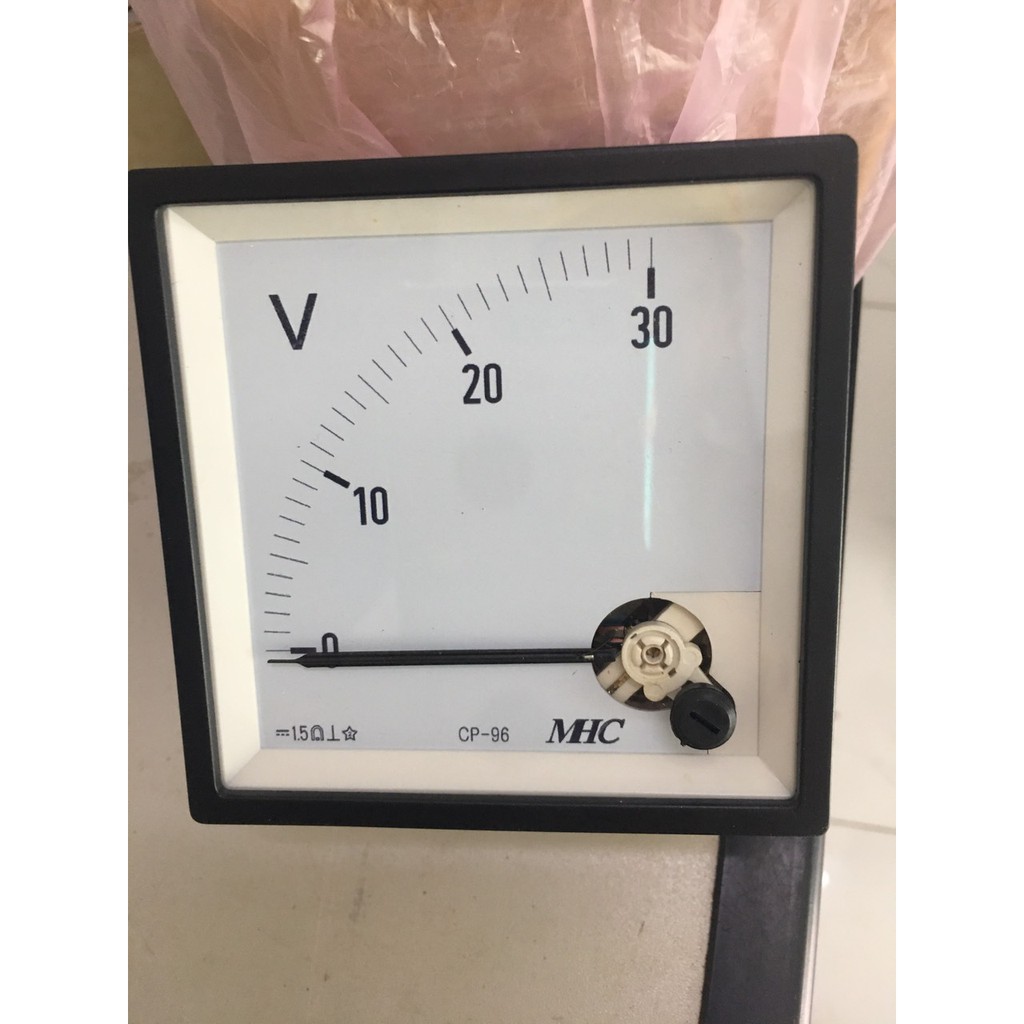 ĐỒNG HỒ ĐO VOLT DC CP96, AMPERE, TẦN SỐ, HÒA, COS@ - HIỆU MH -SINGAPORE
