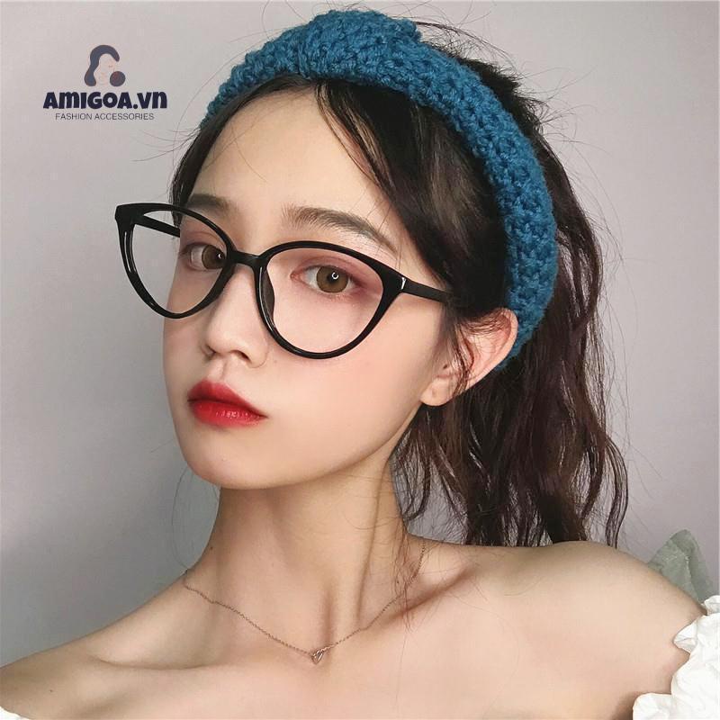 ✨✨Mắt kính thời trang nam nữ ulzzang kính mát giả cận hot trend nhiều màu