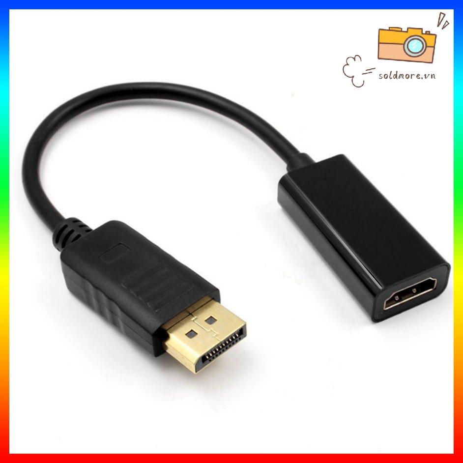Bộ chuyển đổi cáp tương thích với DisplayPort To HDMI Cáp DP sang HDMI tương thích