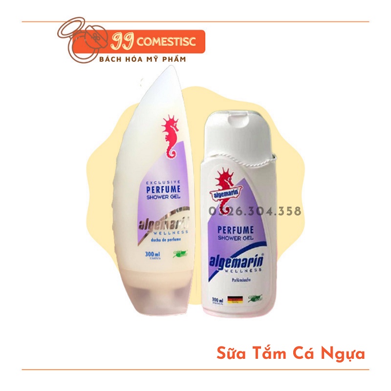 [TEM CHỐNG HÀNG GIẢ] Sữa tắm cá ngựa Đức - 300ML - hương nước hoa sang trọng, trắng da, mềm mịn thư giãn nhẹ nhàng