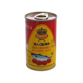 Lốc 10 hộp Cá nục sốt cà Sea Crown hộp 155g (Date 10/2021)