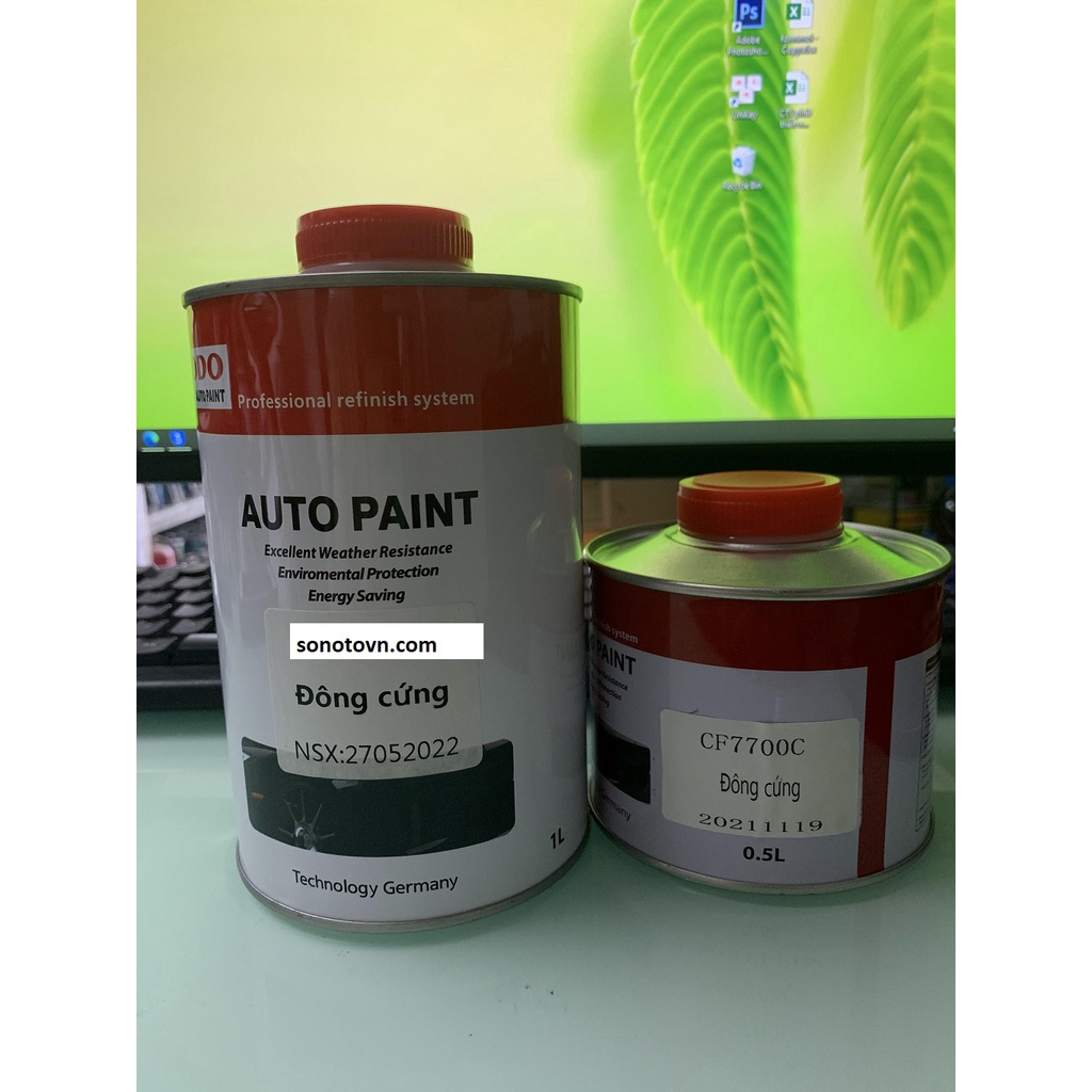 Chất đóng rắn 2K KODO (Cứng 2K) chuyên dụng sơn ô tô xe máy
