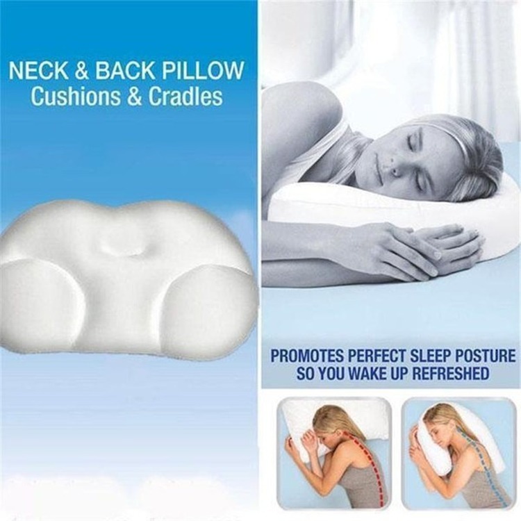 khuyến mại lớn 4,4 !!  Multifunctional auxiliary pillow egg pillow memory foam neck all-round sleep pillow cái gối# stteam96.vn