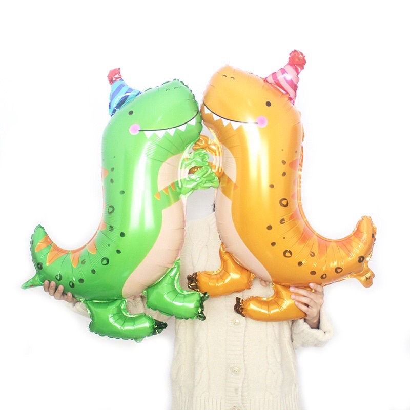 Bóng hình khủng long các loại cỡ trang trí sinh nhật bé trai