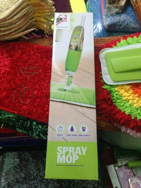 Cây lau kính, lau nhà phun nước đa năng Spray Moop