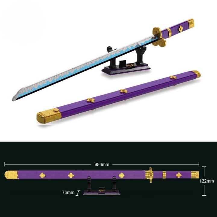 Đồ Chơi Lắp Ráp Mô Hình Thanh Đại Bảo Kiếm Enma Của Zoro Trong One Piece Đảo Hải Tặc Đồ Chơi Lắp Ráp Trí Tuệ.