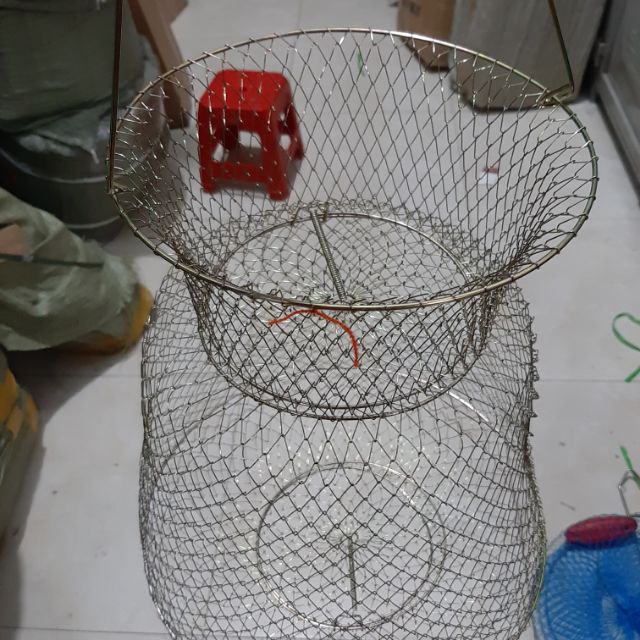 Giỏ sắt đựng cá siêu bền