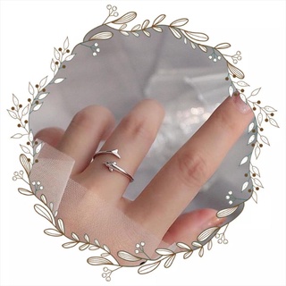 Nhẫn bạc s925,nhẫn bạc nữ hình cá heo