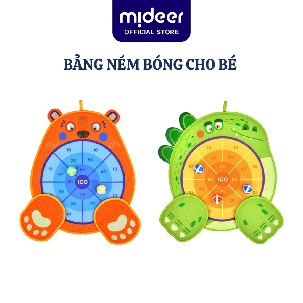 Phi tiêu Bảng Ném Bóng Mideer Fun Dart Game, Đồ Chơi Vận Động Cho Bé 1 3 4 5 6 Tuổi