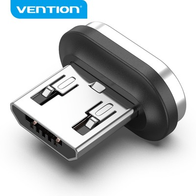 Đầu Nối Vention Từ Tính Micro B 2A 480Mbps USB Kết Nối Cho Đầu Sạc Điện Thoại