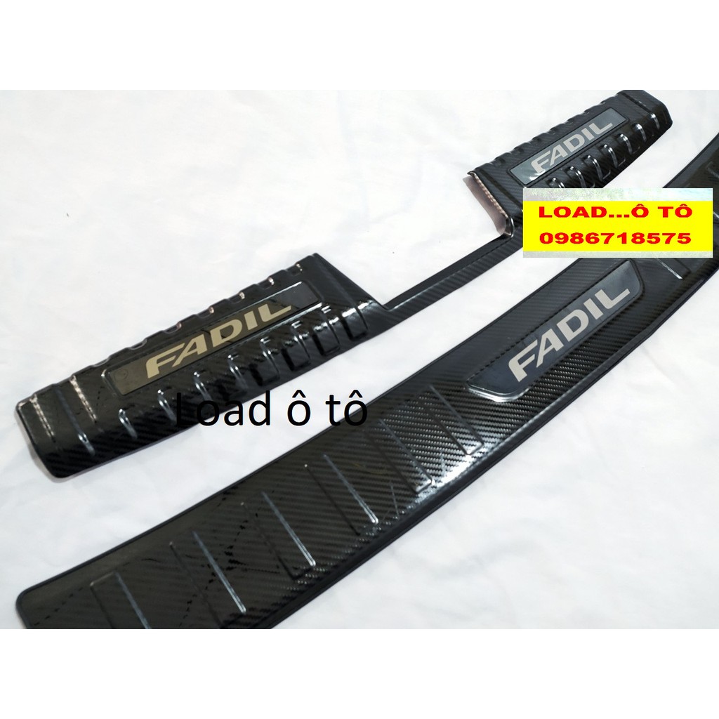 Chống Trầy Cốp Trong, Ngoài Carbon Xe Vinfast Fadil 2022-2019 Mẫu Carbon Cao Cấp