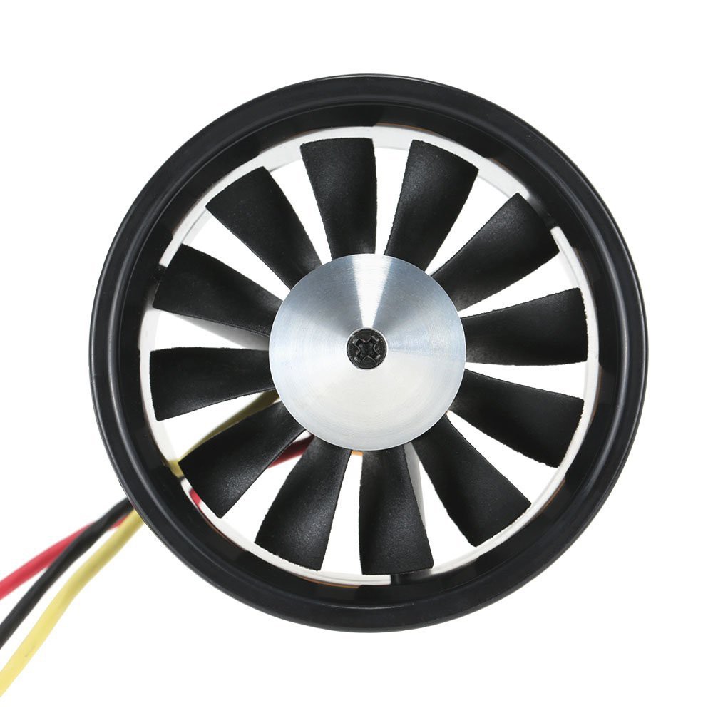 64mm Ducted fan 12 Blades EDF QF2822 3500KV