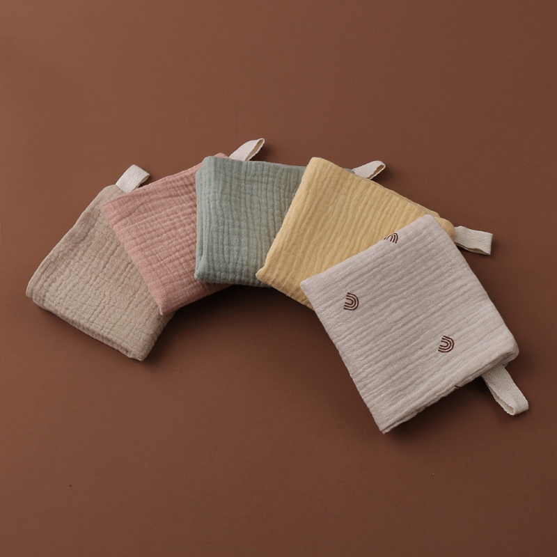 Set 10 Khăn Lau Nước Bọt Cho Bé Tiện Dụng