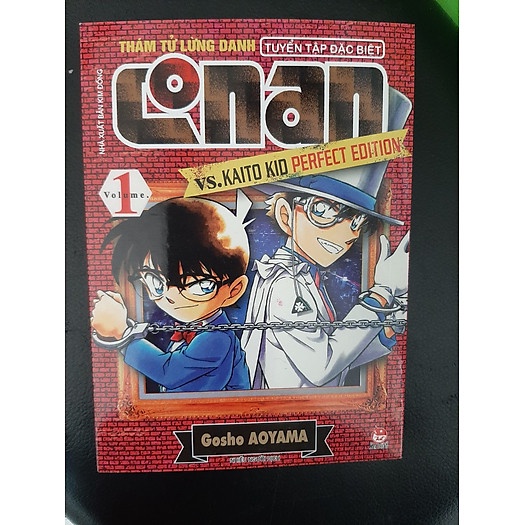 Sách - Thám tử lừng danh Conan - vs Kaito Kid perfect edtion - Tập 1