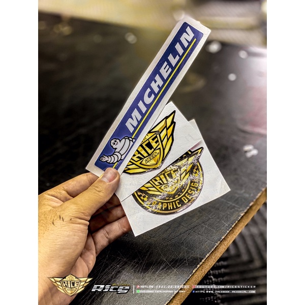 Tem dán logo MICHELIN