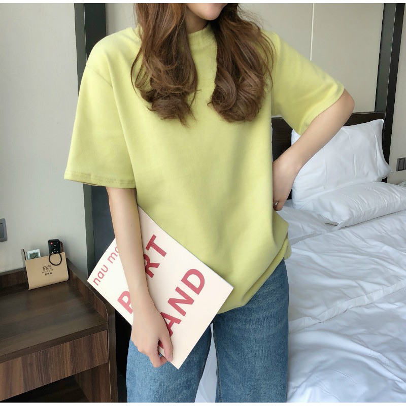 Áo thun form rộng dáng Oversize - ( ÁO TRƠN )