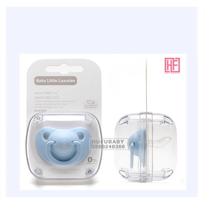 Ti giả/ti ngậm chống vẩu Baby Little Luxuries cho bé từ 0 - 6 tháng và trên 6 tháng