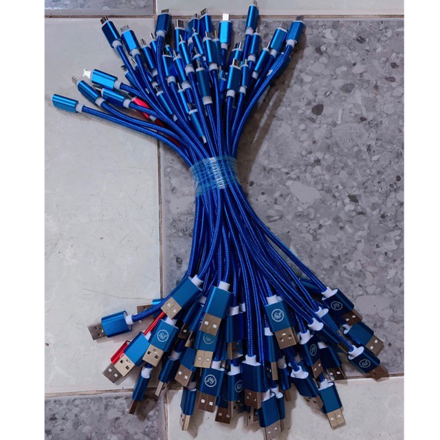 Dây Cáp Sạc, Dây Micro USB Loại 3.0A Màu Đen Dùng Cho Điện Thoại Android