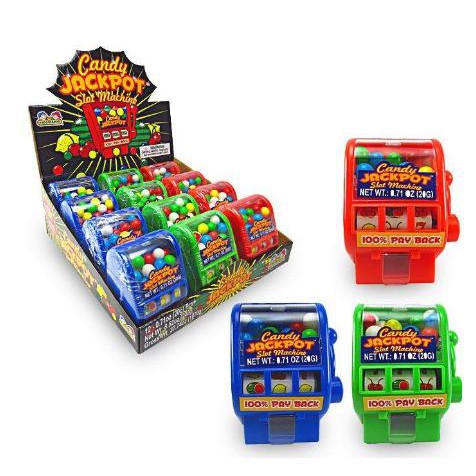 [Siêu hot] Máy bắn kẹo Candy JackPot Mỹ nhiều màu