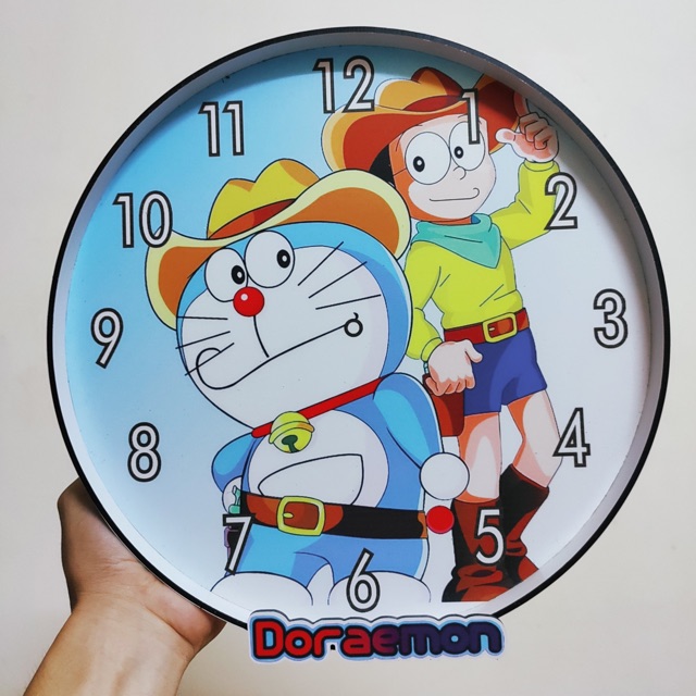 ĐỒNG HỒ DORAEMON TREO TƯỜNG - ẢNH THỰC TẾ TẠI SHOP KHÔNG CHỈNH SỬA