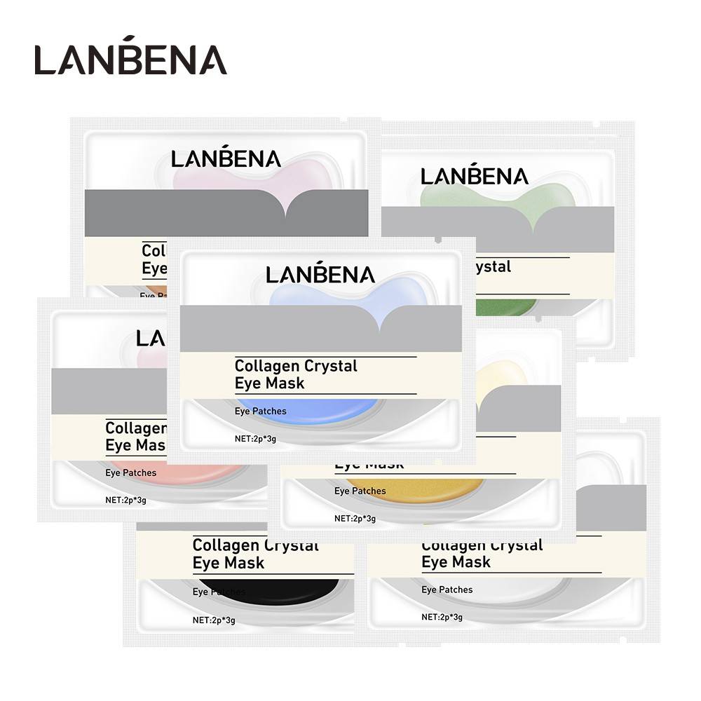Lanbena Blue Na Na Glage Eye Mask Đi đến Dark Circle 6 Slice Slice Nâng cấp | BigBuy360 - bigbuy360.vn
