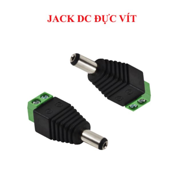 Jack Nguồn DC 5.5x2.1mm - MALE