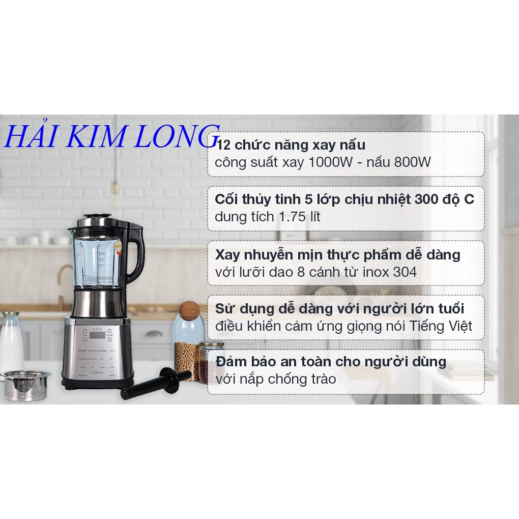 Máy làm sữa hạt Unie V8S