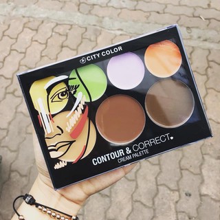 Bảng Tạo Khối 3 ô City Color Contour Palette