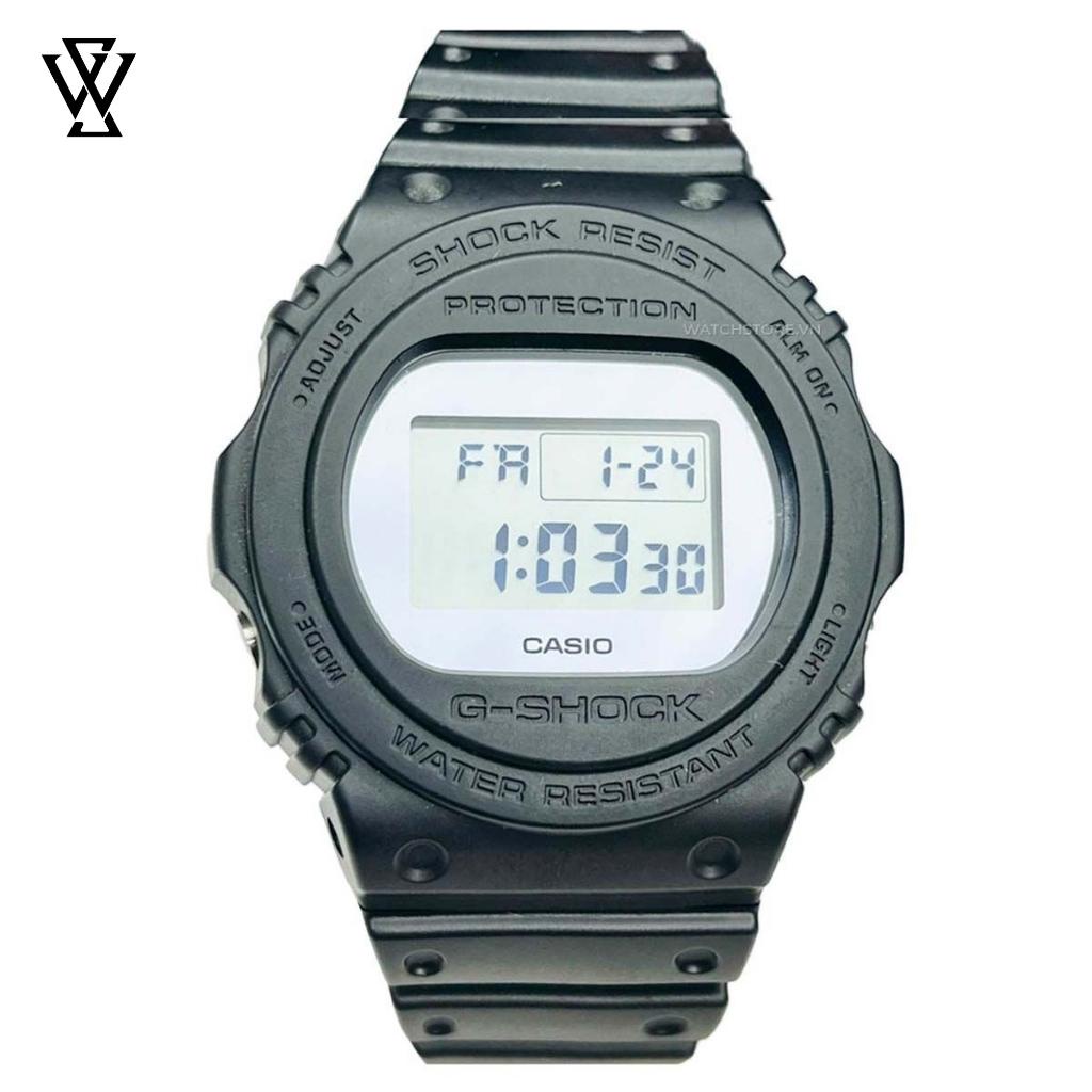 Đồng Hồ Điện Tử Nam Casio G-Shock WATCHSTORE DW-5700BBMA-1DR Thiết Kế Kính Khoáng 45.4mm, Dây Và Vỏ Nhựa Cao Cấp