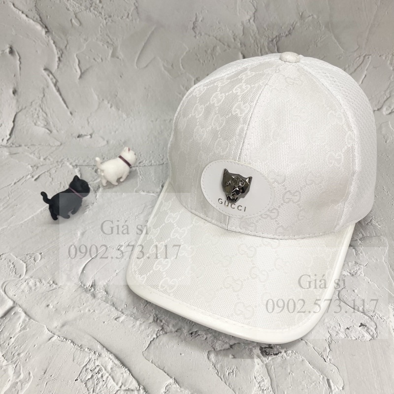 Nón kết lưỡi trai GG mạc sói sắt phối lưới thời trang nam nữ cá tính