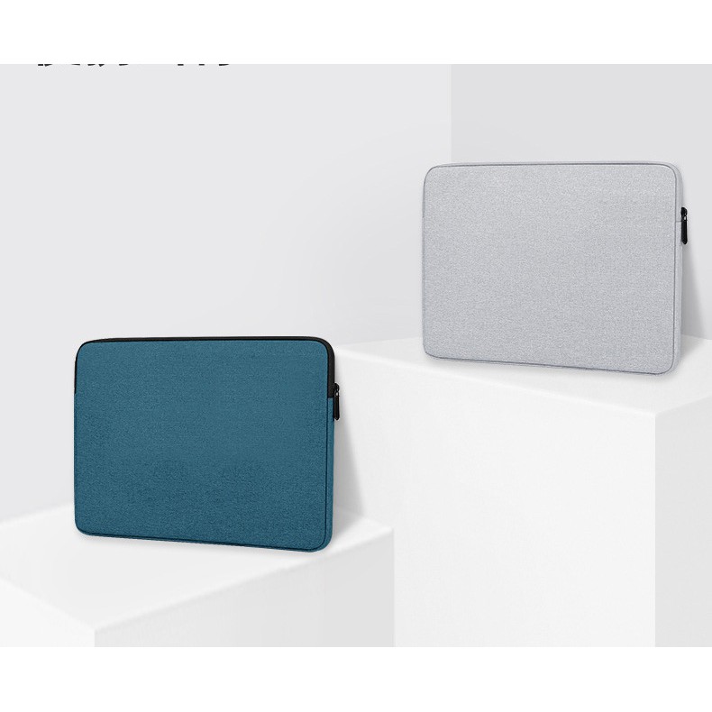 Túi Chống sốc laptop vải bố siêu mỏng có lót nhung 13-15 inch  wick H991 [Ảnh thật] Shalla