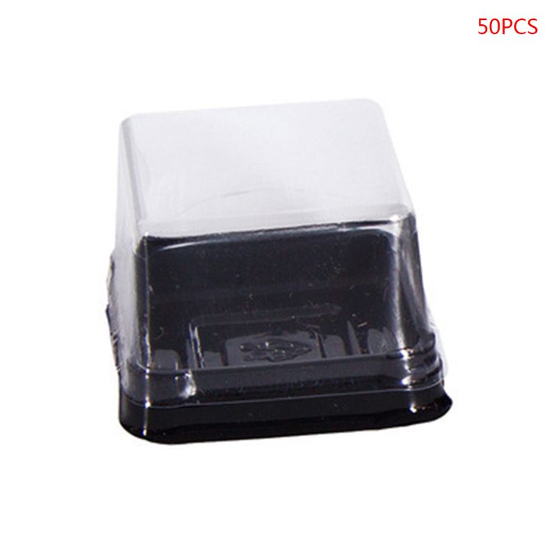 Set 50 Khay Đựng Bánh Trung Thu Hình Vuông 63 / 100g