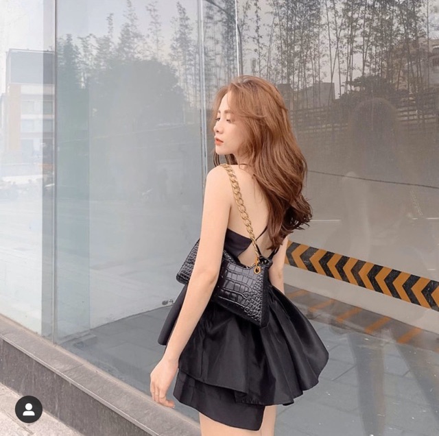 SET PEPLUM HỞ LƯNG SHORT MS113