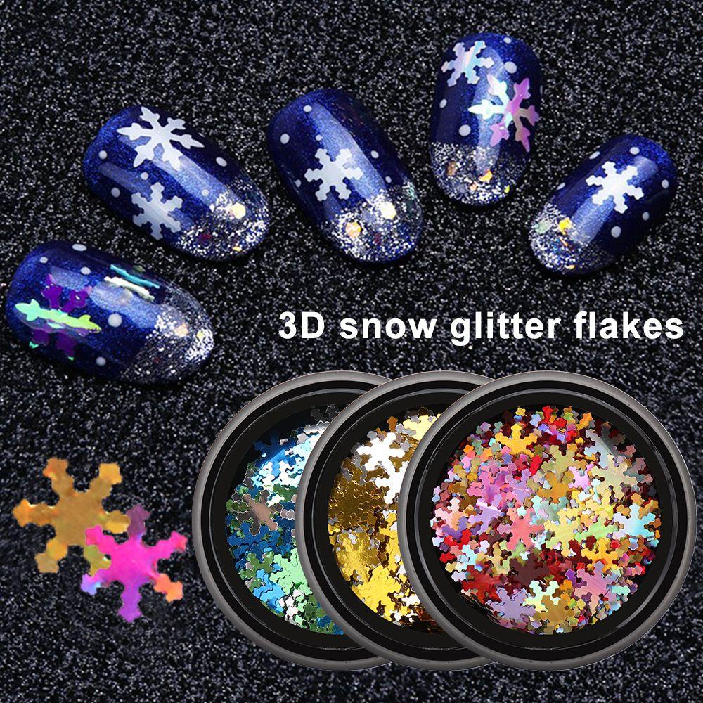 Set 6 Hộp Kim Sa 3D Đính Móng Nghệ Thuật