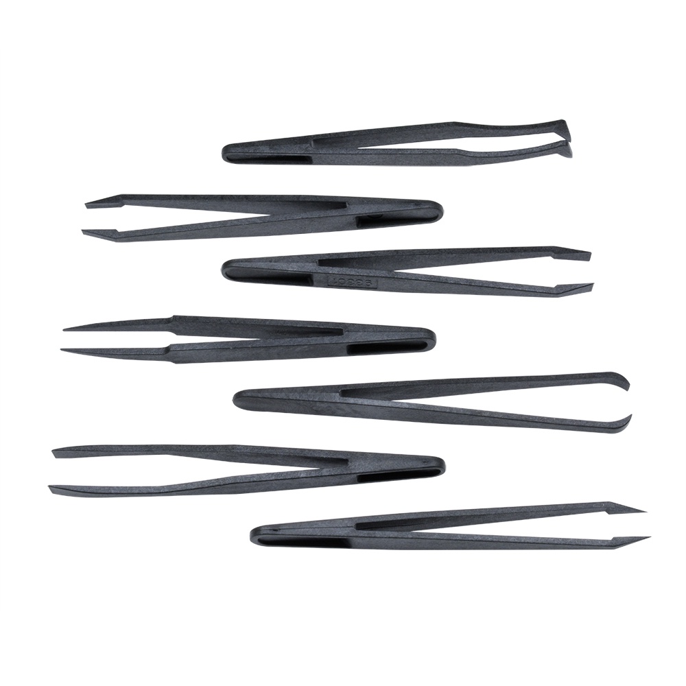 Set 7 Nhíp Nhựa Chống Tĩnh Điện Cách Nhiệt Tiện Dụng Cho Gia Đình