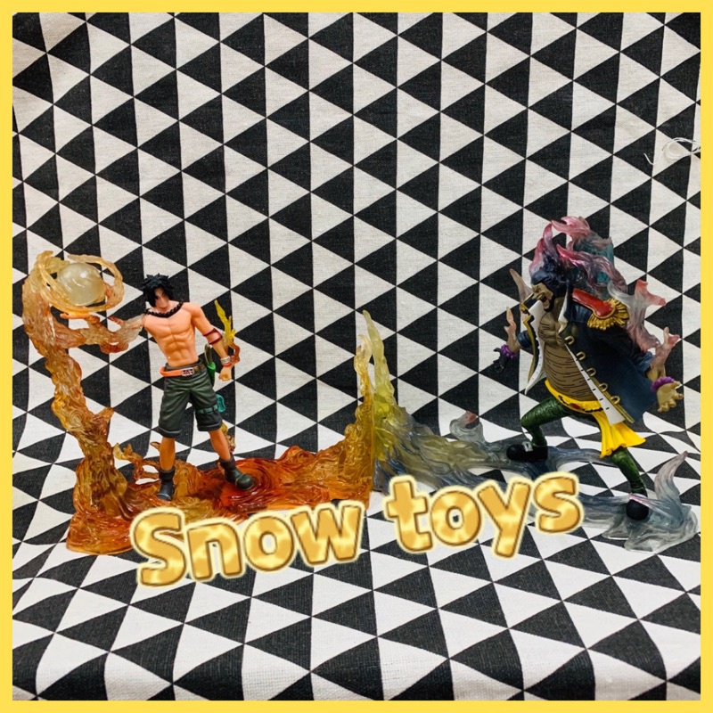 Mô hình One Piece - Ace vs Râu Đen - Ace vs Teach - Postgas.D.Ace vs Marshall.D.Teach