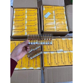Vitamin C Hàn Quốc Vitamin C spa( Vỉ 10 ống) - Haispa