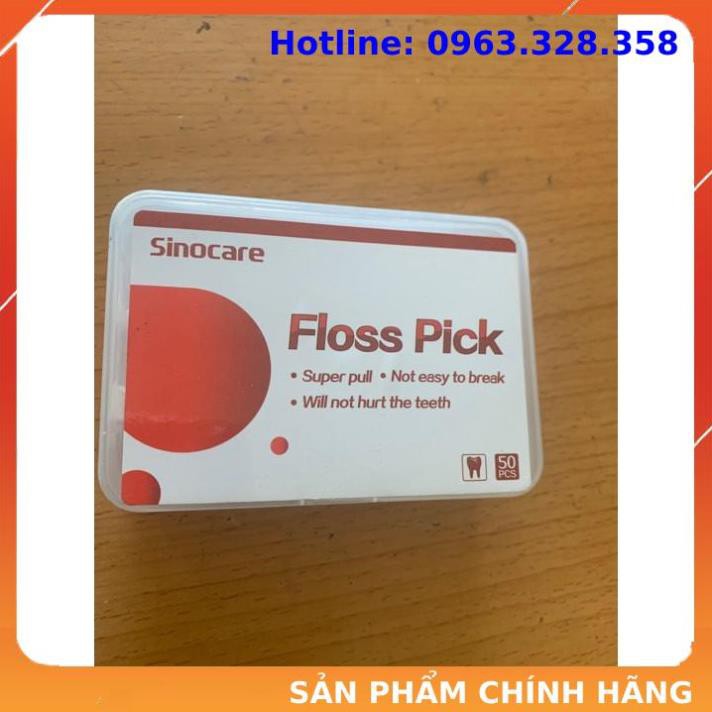 Hộp 50 cây tăm chỉ nha khoa SINOCARE