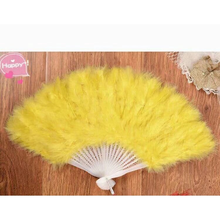 Quạt Lông Vũ Dùng Làm Đạo Cụ Chụp Ảnh Cho Người lớn Và Trẻ em