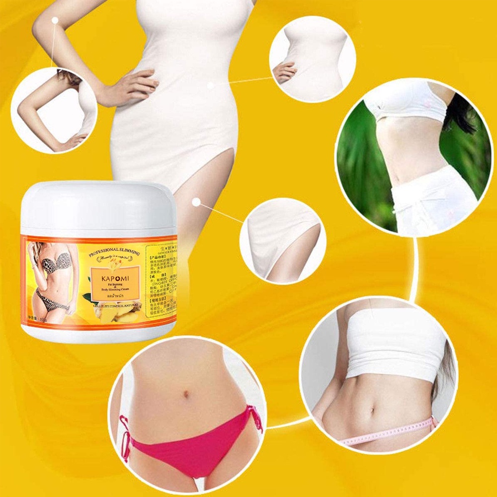 Kem Gừng Đốt Cháy Mỡ Thừa Làm Thon Gọn Cơ Thể Chống Cellulite