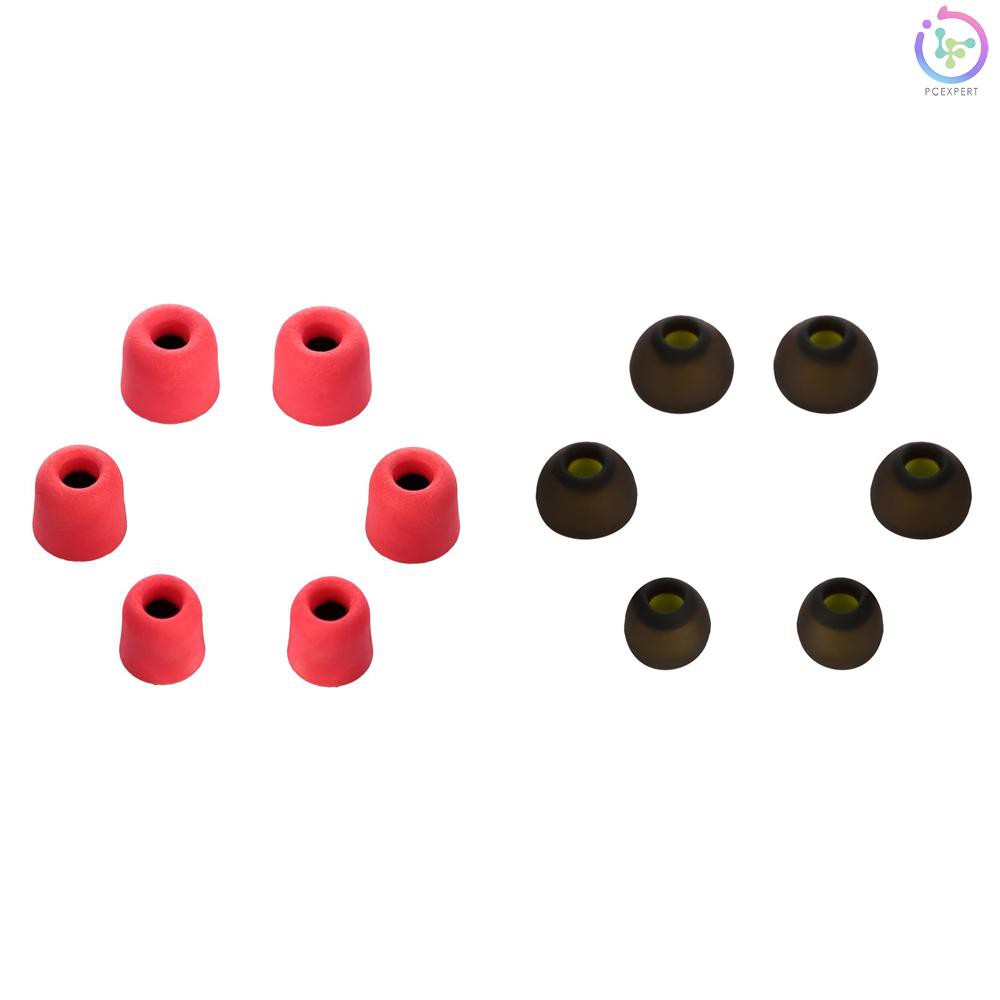 Set 3 cặp mút silicon đệm thay thế cho tai nghe nhét tai