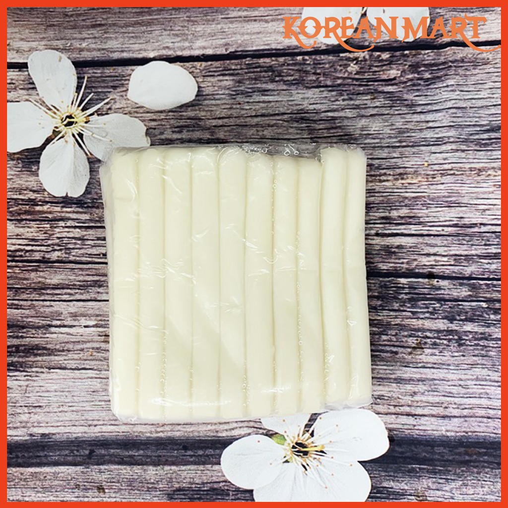 Bánh gạo hàn quốc tokbokki nguyên thanh gói 500g