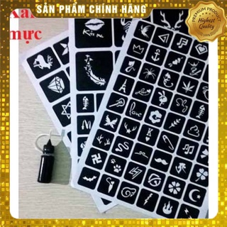 ❄ 💓Bộ xăm tạm thời 15 ngày🍀 ♥️TREND Hot Nhất 2021 ♥️🍀 (gồm 2 loại: xăm mực + xăm dán)