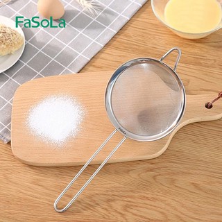 Rây inox lọc cháo siêu mịn cho bé FASOLA FSLRY-284