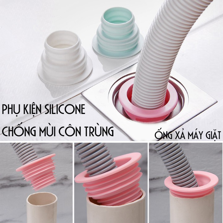 Silicone chống mùi hôi vi khuẩn trào ngược lên dùng cho máy giặt