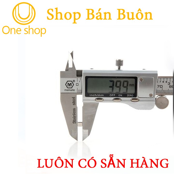 Bộ 10 Viên Nam Châm Đất Hiếm Vuông 4x4x4mm Siêu Từ Tính