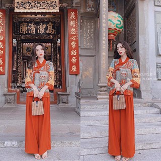Bộ phật tử đi lễ chùa cổ chéo