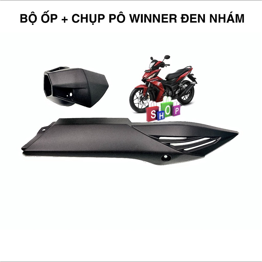 BỘ ỐP PÔ + CHỤP PÔ CHO HONDA WINNER