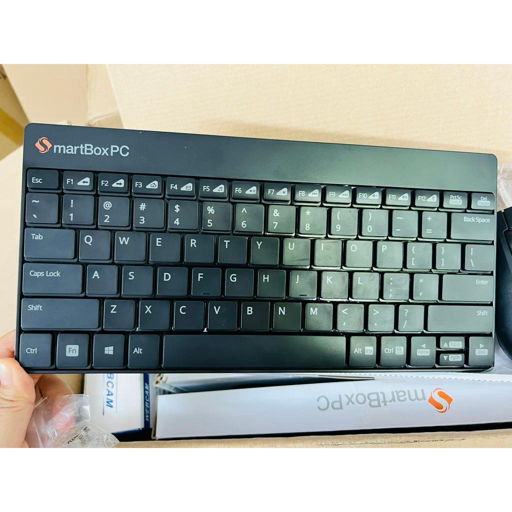 [BH 24 tháng] Bộ bàn phím và chuột không dây Rapoo 8000 (SMARTBOX VNPT) Hãng phân phối chính thức