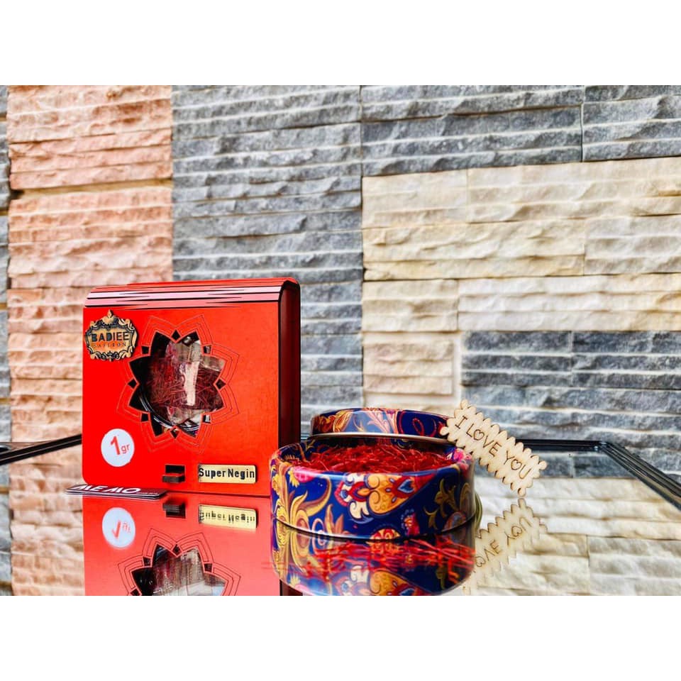 (Hộp Gỗ)Nhuỵ Hoa Nghệ Tây Saffron Badiee Iran 1gr Chính Hãng Chất Lượng kèm hướng dẫn sử dụng | BigBuy360 - bigbuy360.vn